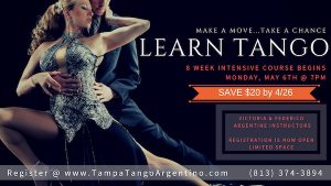 ** NEW ** Tango: 8-Week Intro to Tango @ Lavelle Hall | Tampa | Florida | United States